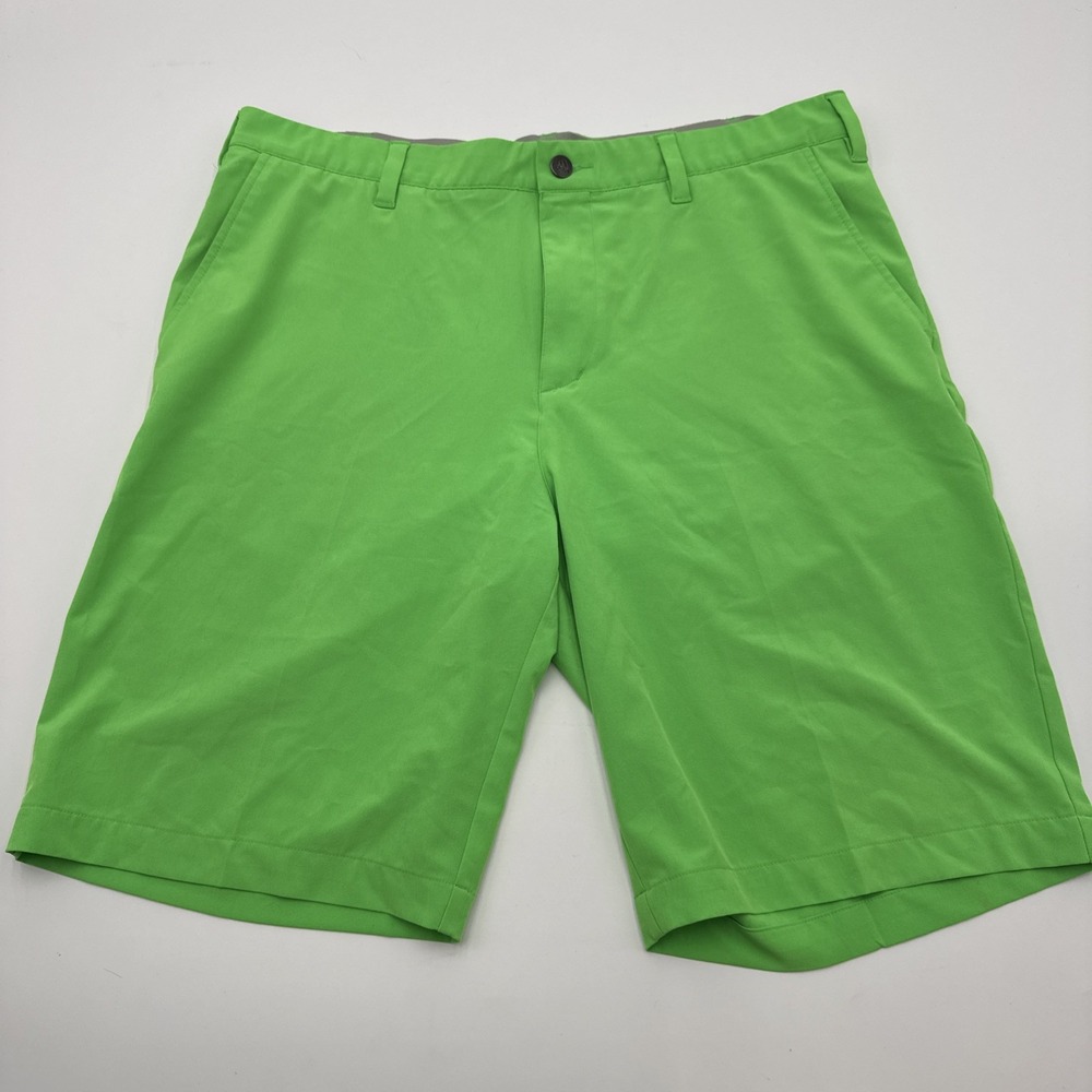 Adidas Golf Climalite Men's Stretch Flat Front Walking Tech Shorts 36 Gardena